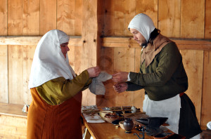 Verkaufsgespräch (Bachritterburg Kanzach 2012)