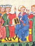Detail der Tafel 121 des Codex Manesse