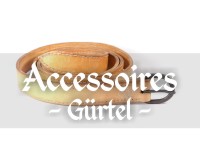 Accessoires - Einfache Ledergürtel