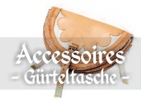 Accessoires - Gürteltasche in D-Form