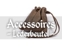Accessoires - Lederbeutel